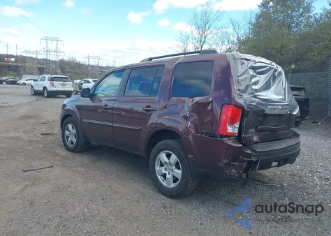 2011 Honda Pilot Ex-L from USA, damaged, VIN 5FNYF4H55BB047358